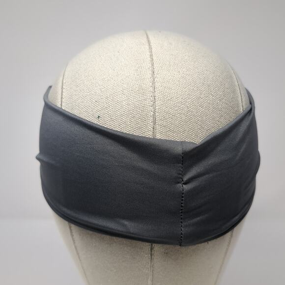 Mission Fitted Sun Visor Hat Solid Gray One Size Stretch Outdoor - Picture 7 of 10